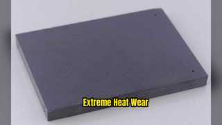 Usure à haute température de plaque en céramique de carbure de silicium