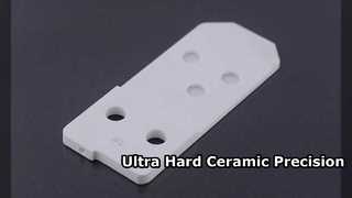 Plaque d'aspiration en céramique de précision ultra dure